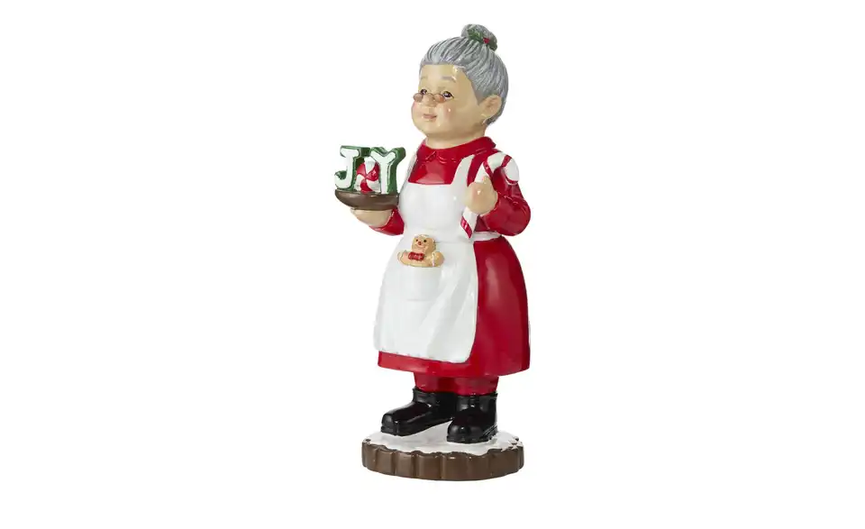 HOME STORY Dekofigur Mrs. Santa, Perspektive