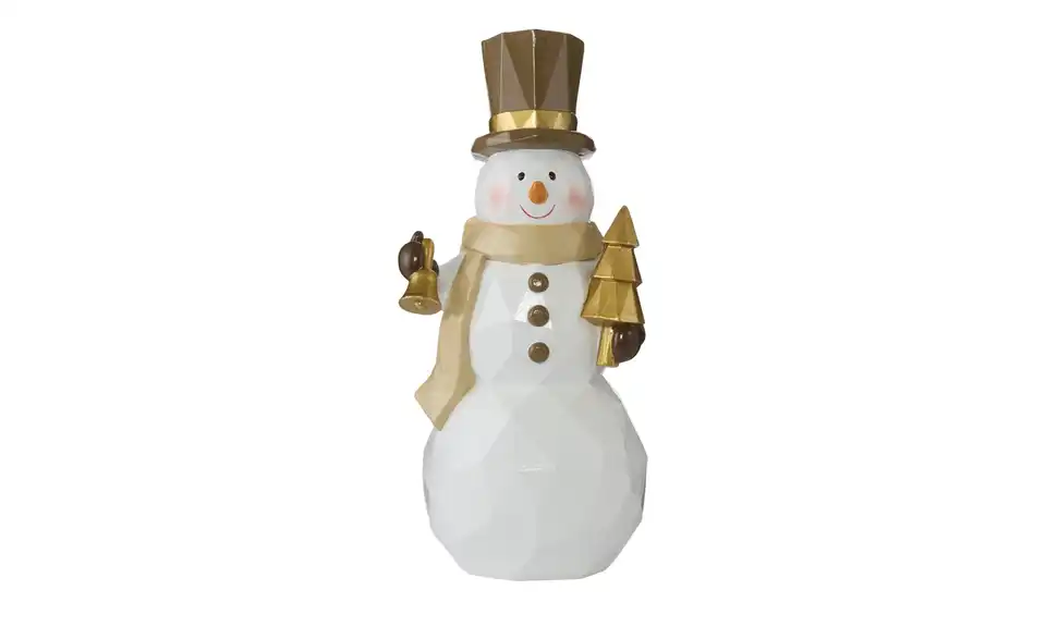 HOME STORY Dekofigur Schneemann, Frontansicht