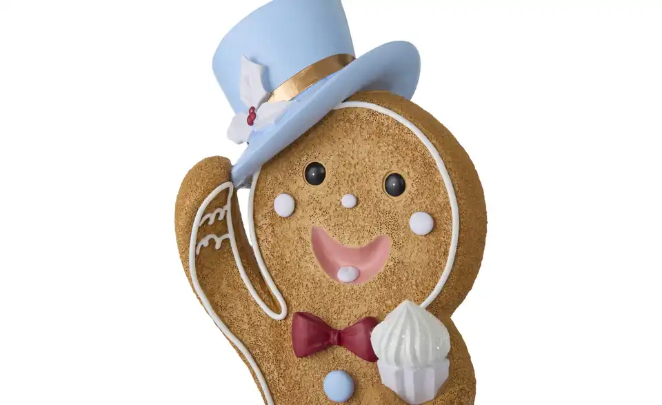HOME STORY Dekofigur Lebkuchen, Detailansicht
