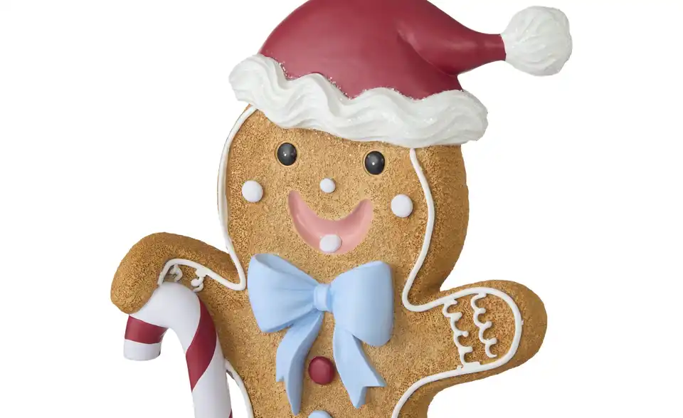HOME STORY Dekofigur Lebkuchen, Detailansicht