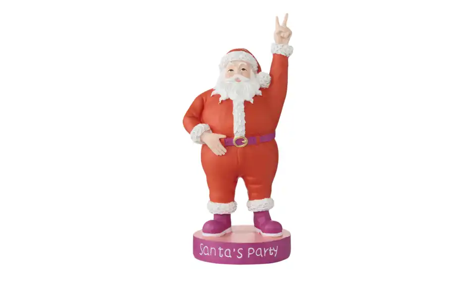HOME STORY Dekofigur Santa, Frontansicht