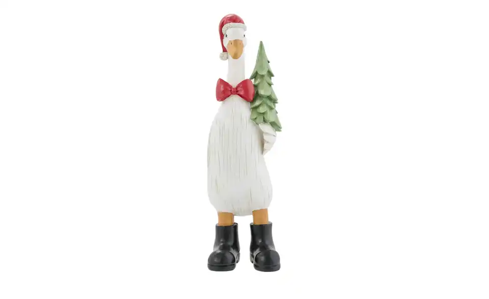 HOME STORY Deko Figur Gans, Frontansicht