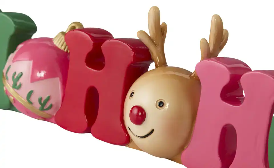 HOME STORY Dekoschriftzug Ho Ho Ho, Detailansicht