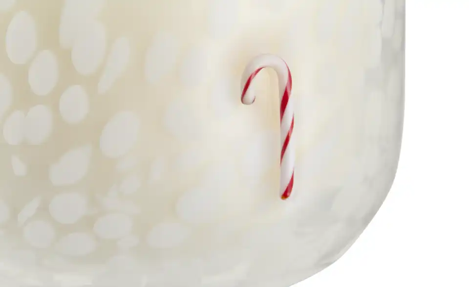 HOME STORY Duftkerze im Glas Zuckerstange, Detailansicht