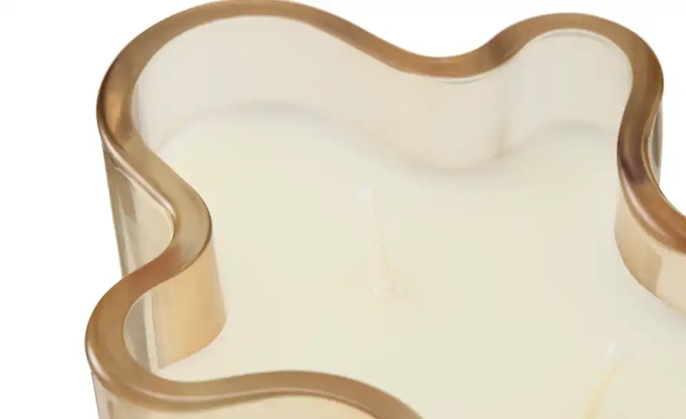 HOME STORY Duftkerze im Glas Lebkuchenmann, Detailansicht