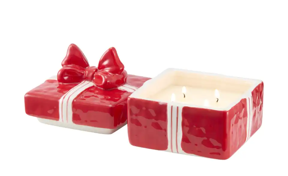 HOME STORY Duftkerze Geschenk, Beleuchtet