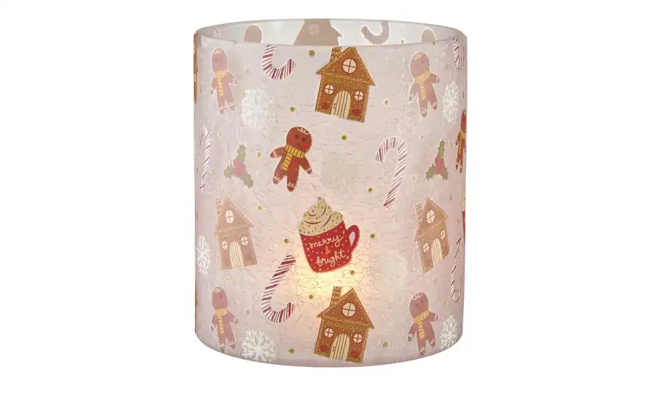 HOME STORY Windlicht, Beleuchtet