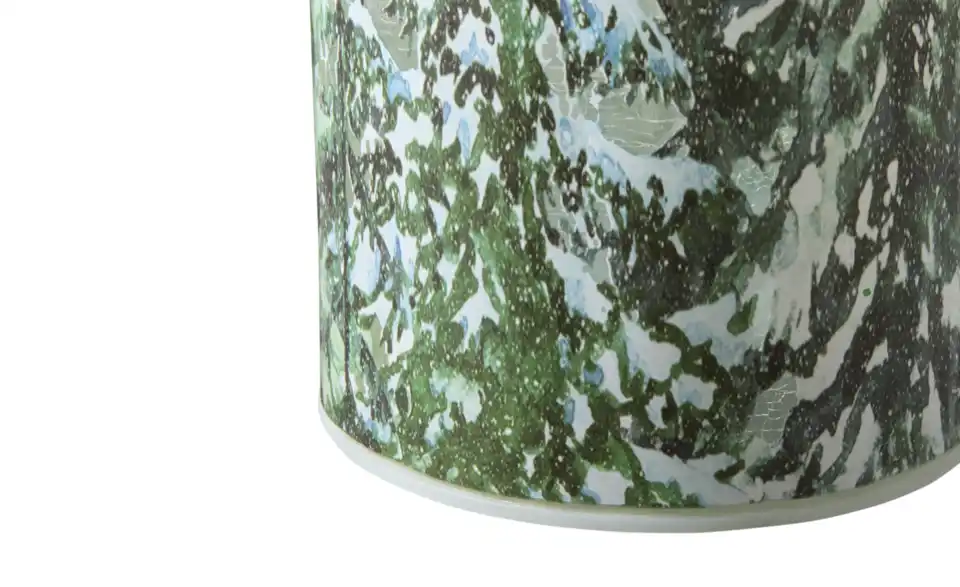 HOME STORY LED Windlicht mit Tannen, Detailansicht