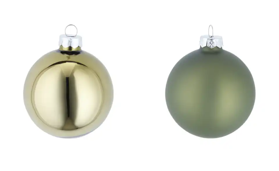 Weihnachtskugeln, 6er Set, Perspektive