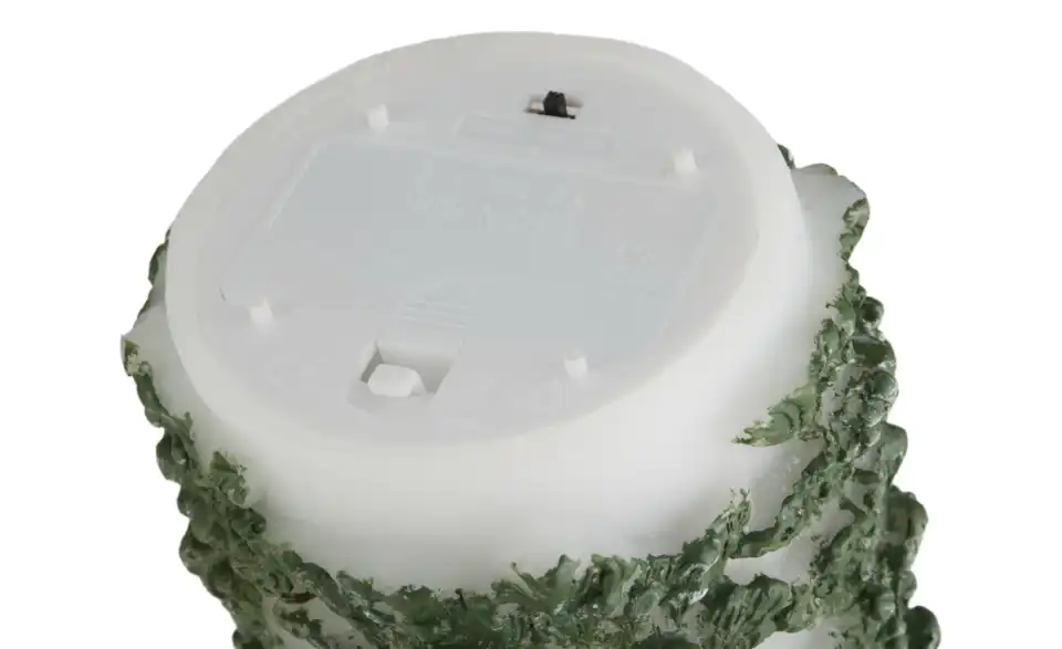 HOME STORY LED Kerze mit Bäumen, Detailansicht