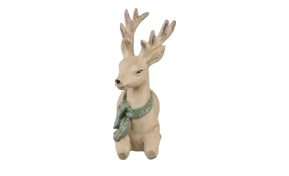 HOME STORY Deko Figur Hirsch, Frontansicht