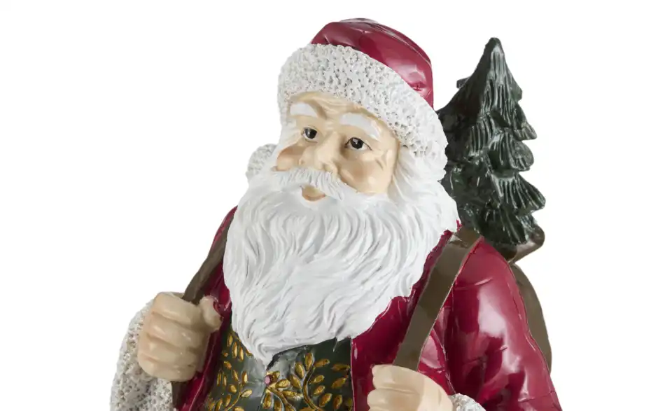 HOME STORY Dekofigur Weihnachtsmann, Detailansicht