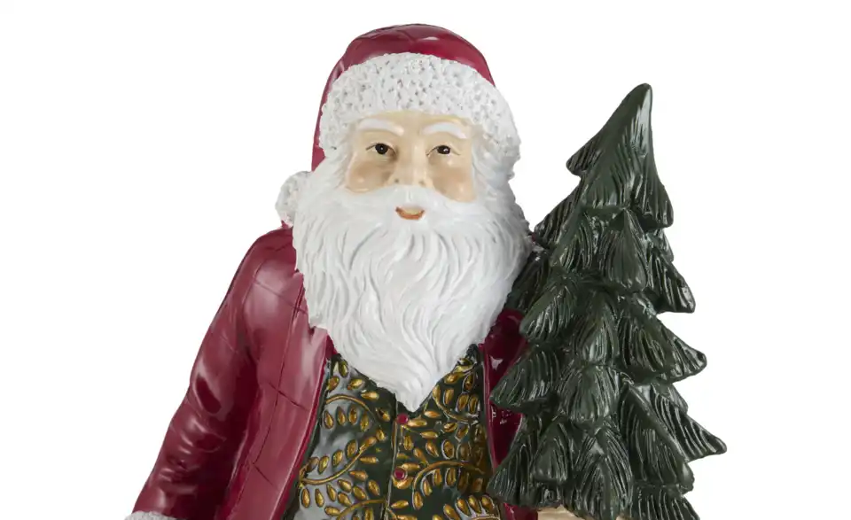 HOME STORY Dekofigur Weihnachtsmann, Detailansicht