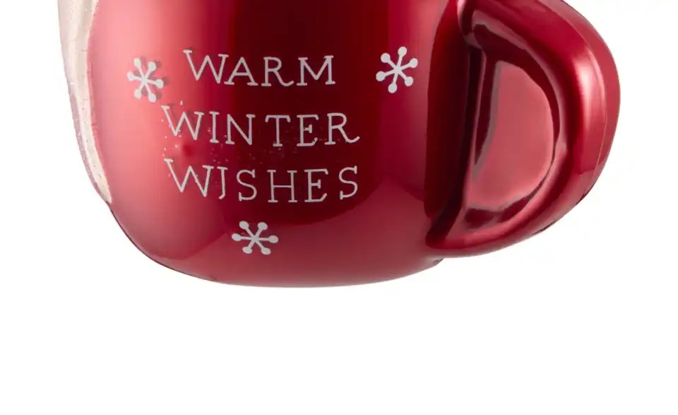 HOME STORY Baumschmuck Tasse, Detailansicht