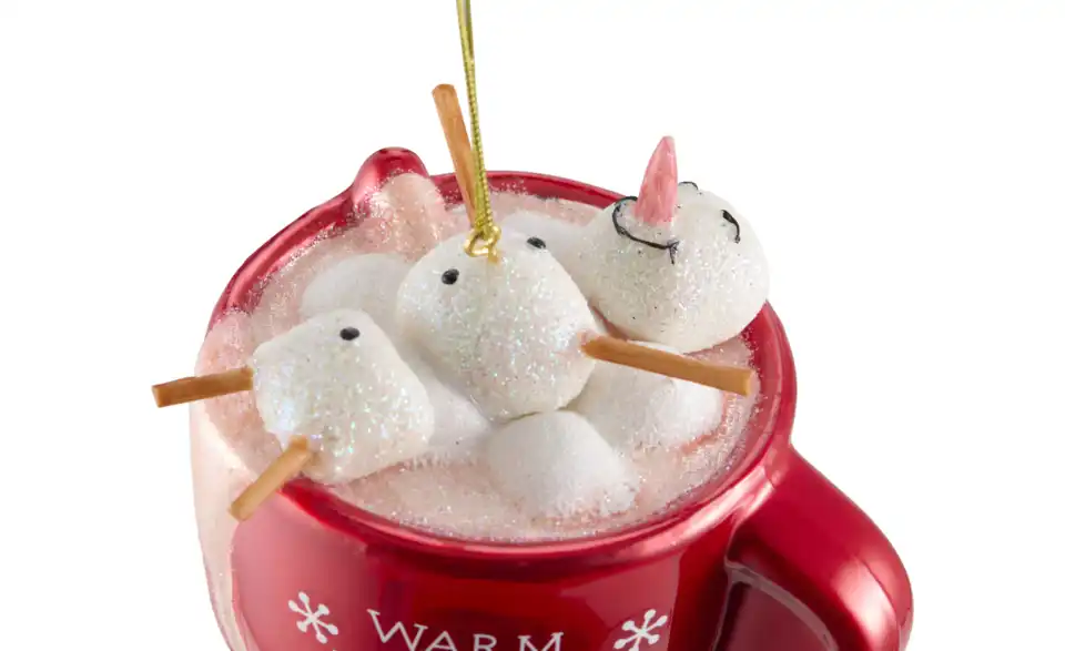 HOME STORY Baumschmuck Tasse, Detailansicht