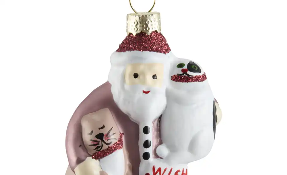 HOME STORY Baumschmuck Santa, Detailansicht
