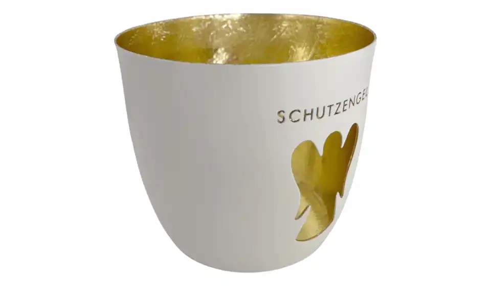 Windlicht Schutzengel, Profilansicht