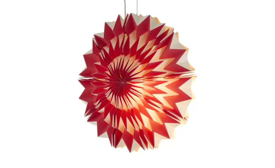 Anhänger Schneeflocke, Beleuchtet
