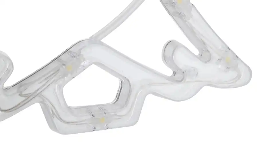 LED Fensterbeleuchtung, Detailansicht
