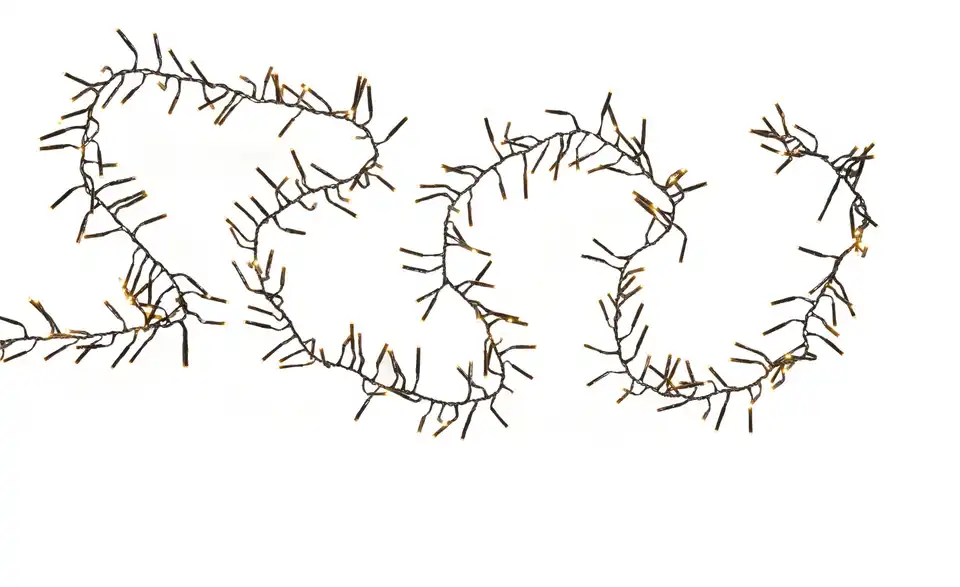 LED Lichterkette Cluster, Beleuchtet