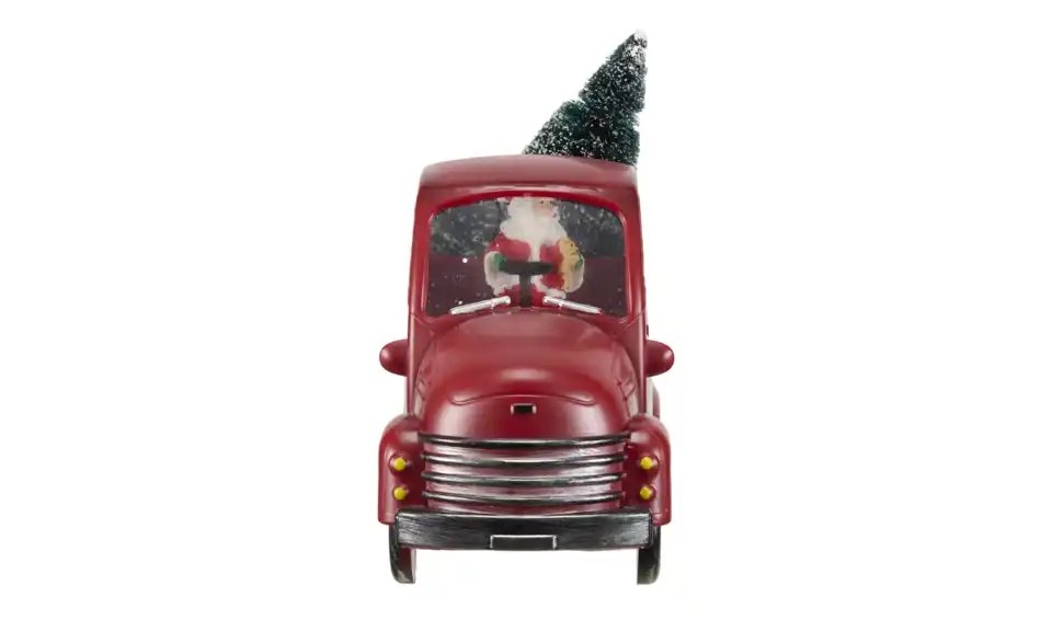 LED Weihnachtsauto, Frontansicht