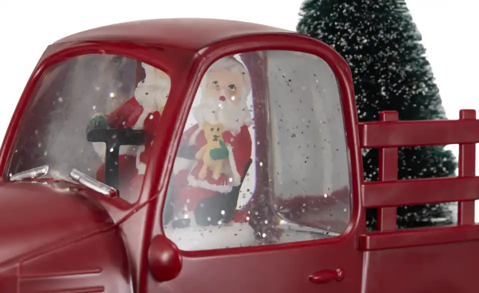 LED Weihnachtsauto, Detailansicht