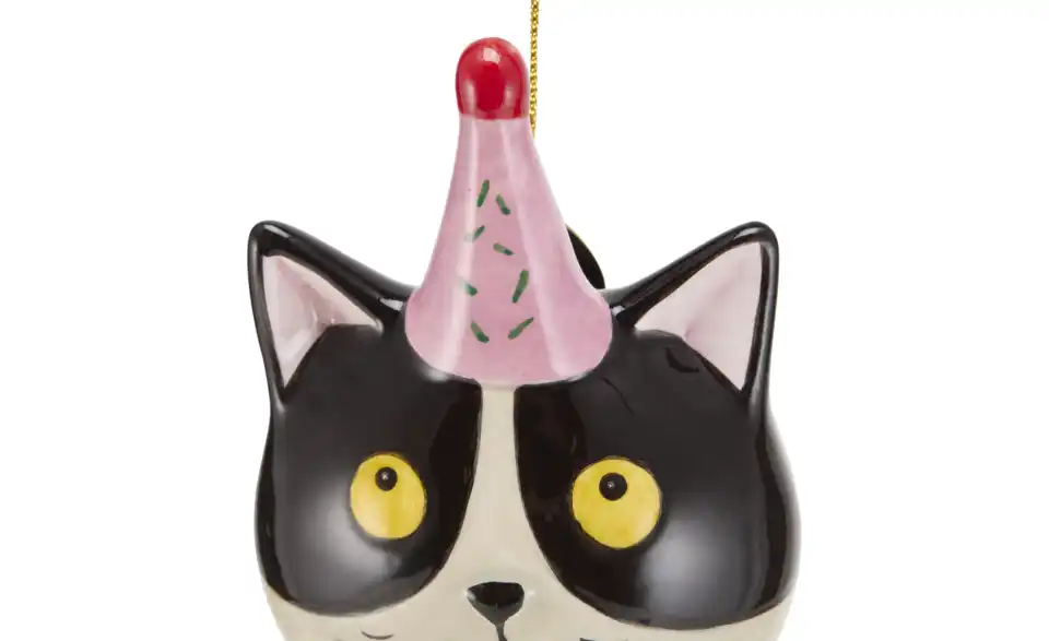 Anhänger Katze, Detailansicht
