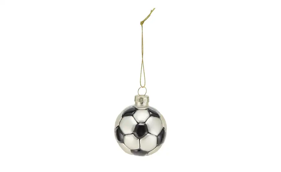 Weihnachtsbaumschmuck Fußball, 2er Set, Perspektive