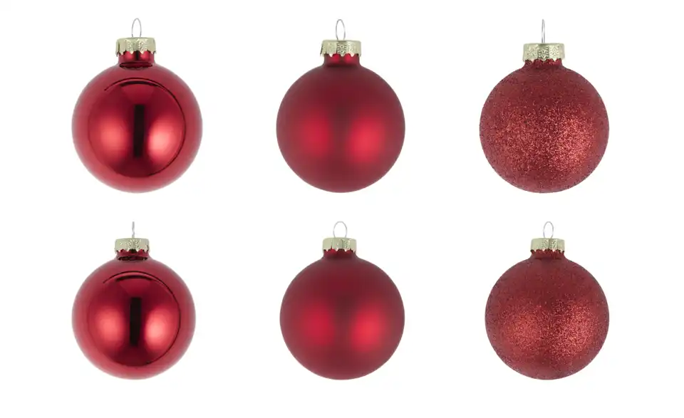 Weihnachtsbaumkugeln, 26er Set, Perspektive
