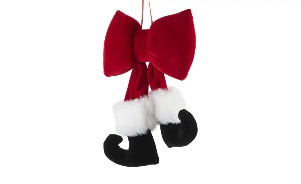 Anhänger Schleife Weihnachtsmann, Perspektive