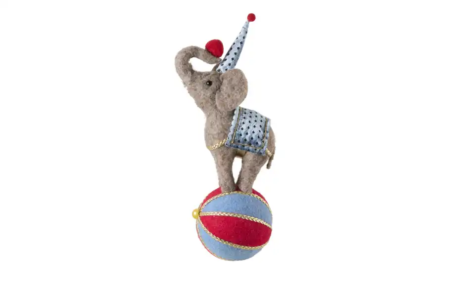 Deko Zirkus Elefant, Profilansicht