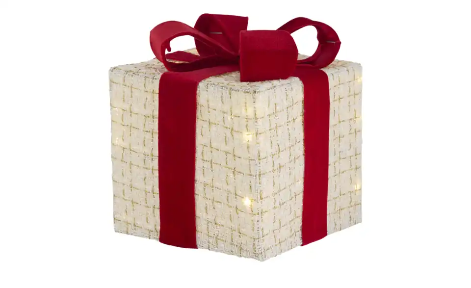 LED Geschenkbox, 3er Set, Beleuchtet