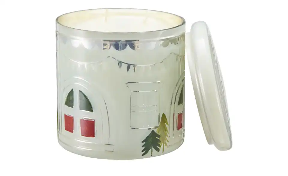Weihnachtskerze, geöffnet