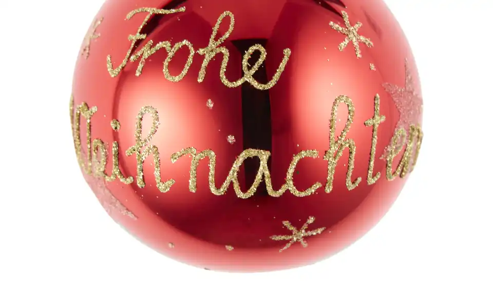 Weihnachtsbaumkugel, Detailansicht