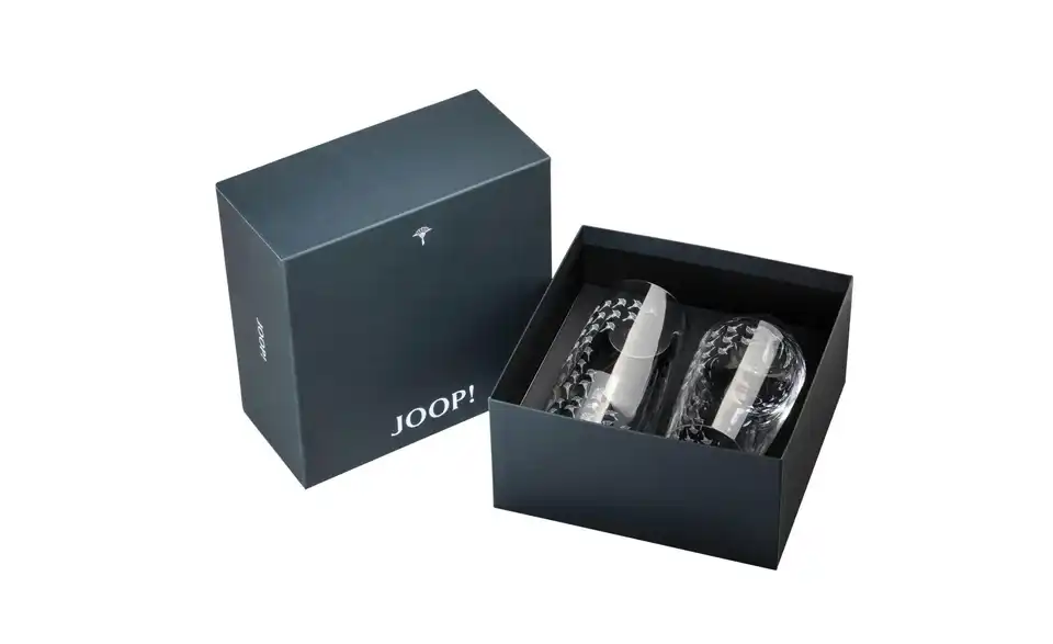 JOOP! Logdrinkglas, 2er Set, Verpackung