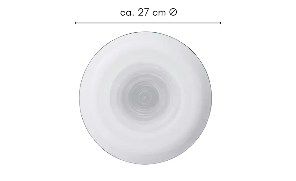 Ritzenhoff & Breker Kombiservice 16-tlg. Luna, Bemaßung