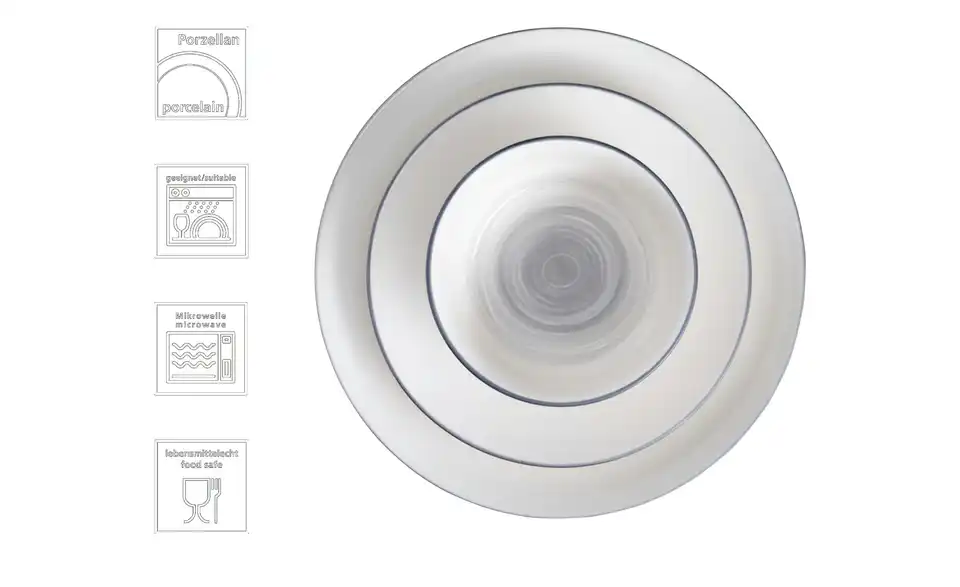 Ritzenhoff & Breker Kombiservice 16-tlg. Luna, Infografik