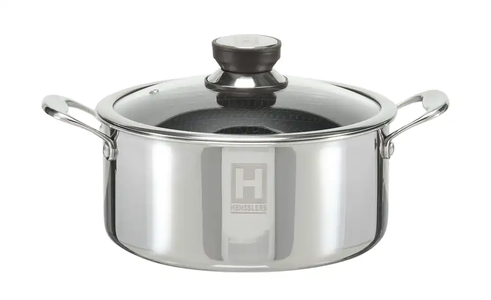 Hensslers Topfset, Frontansicht