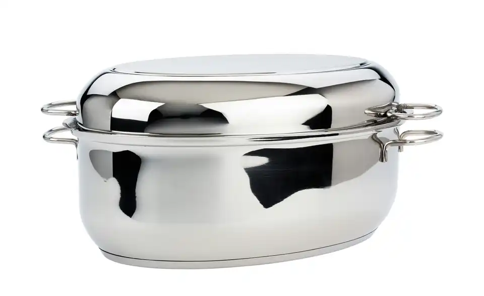 Edelstahl- Bräter, Perspektive