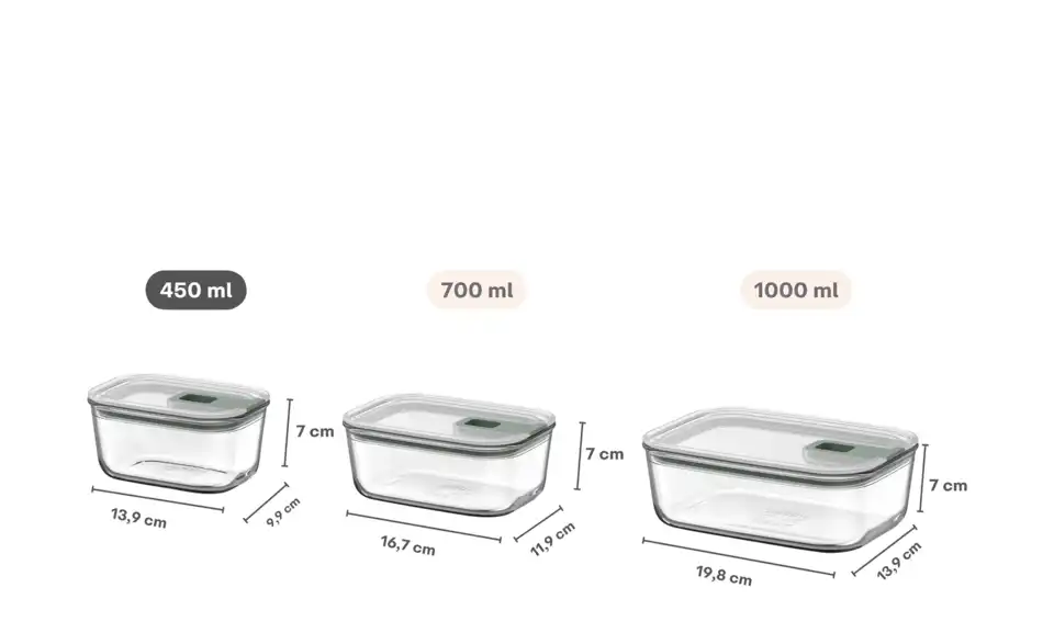Mepal Frischhaltedose Easyclip 2.0, Infografik