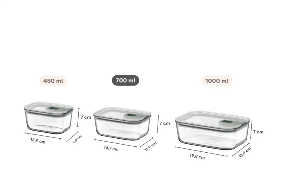 Mepal Frischhaltedose Easyclip 2.0, Infografik