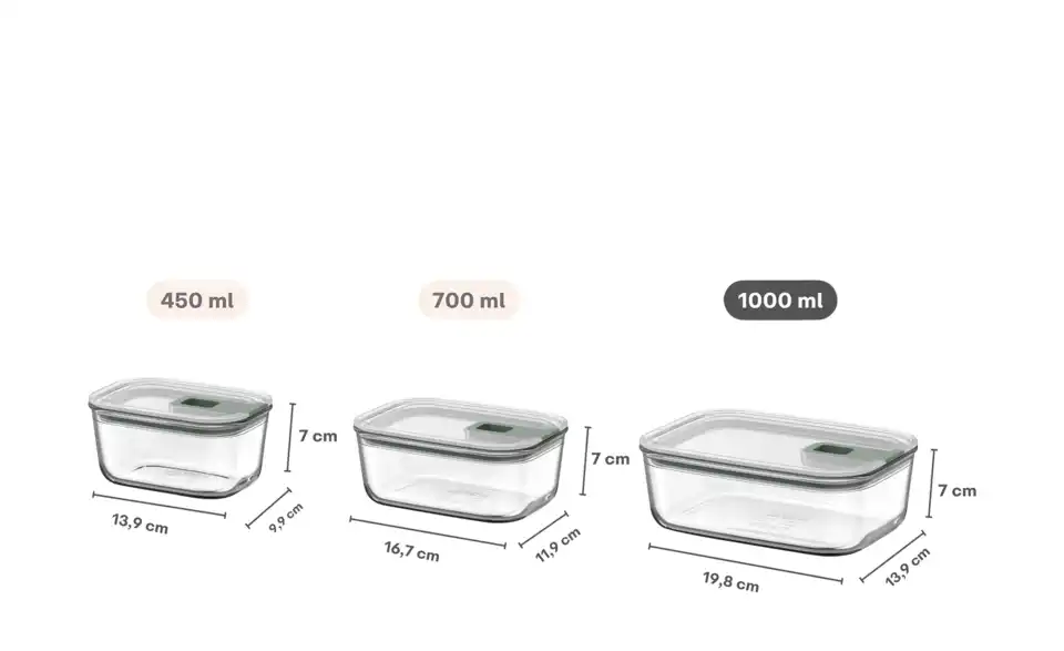 Mepal Frischhaltedose Easyclip 2.0, Infografik