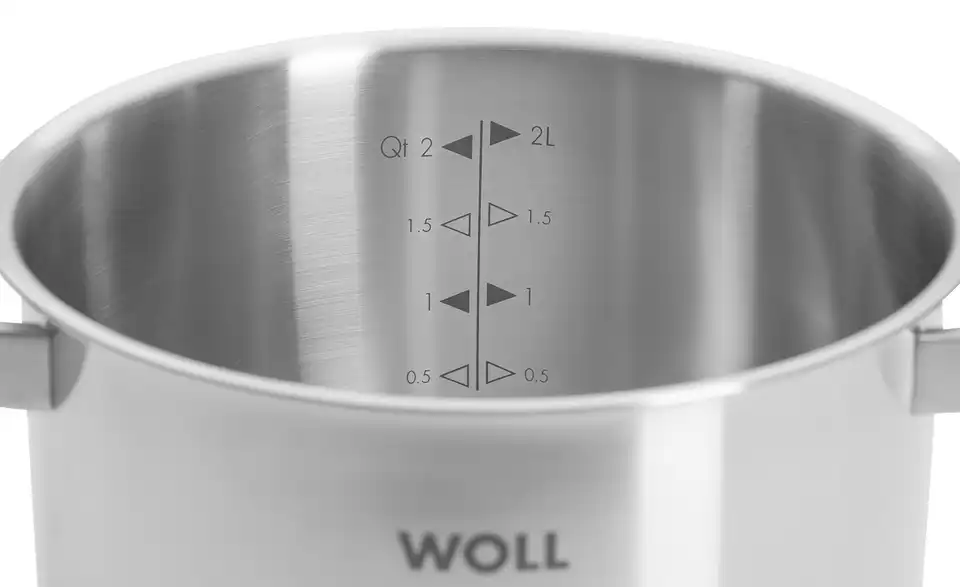 WOLL Topfset Steel, Detailansicht