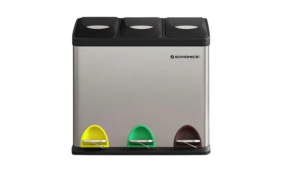 Mülleimer, Frontansicht