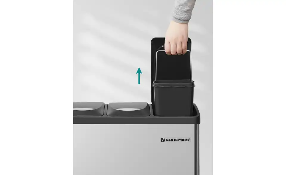 Mülleimer, Detailansicht