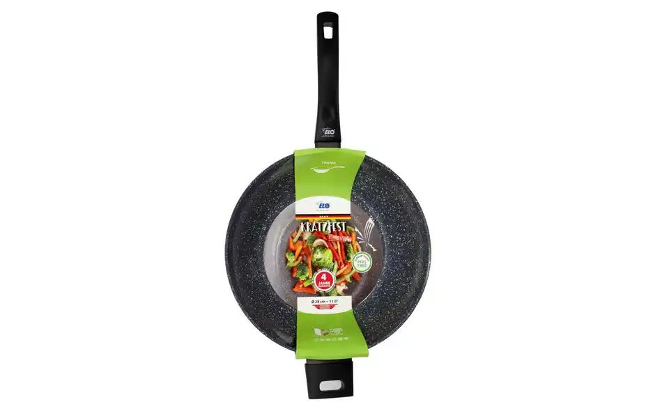 ELO TREVA Wokpfanne 28cm, Bild mit Text