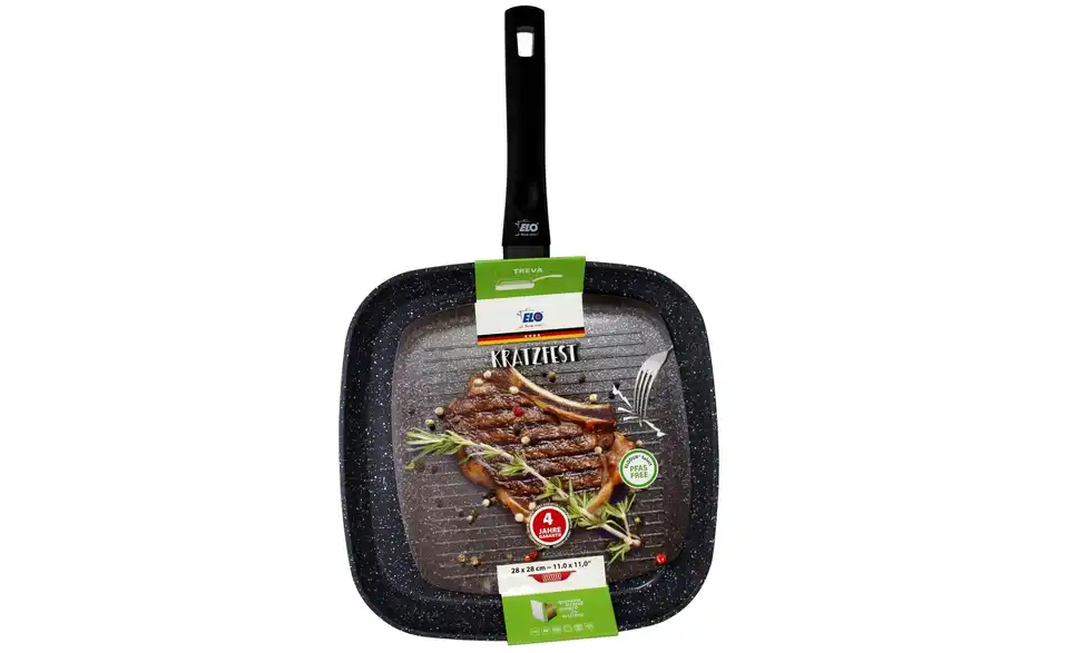 ELO TREVA Grillpfanne 28x28x4cm, Bild mit Text