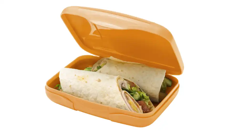 Tupperware Snackbox, Profilansicht
