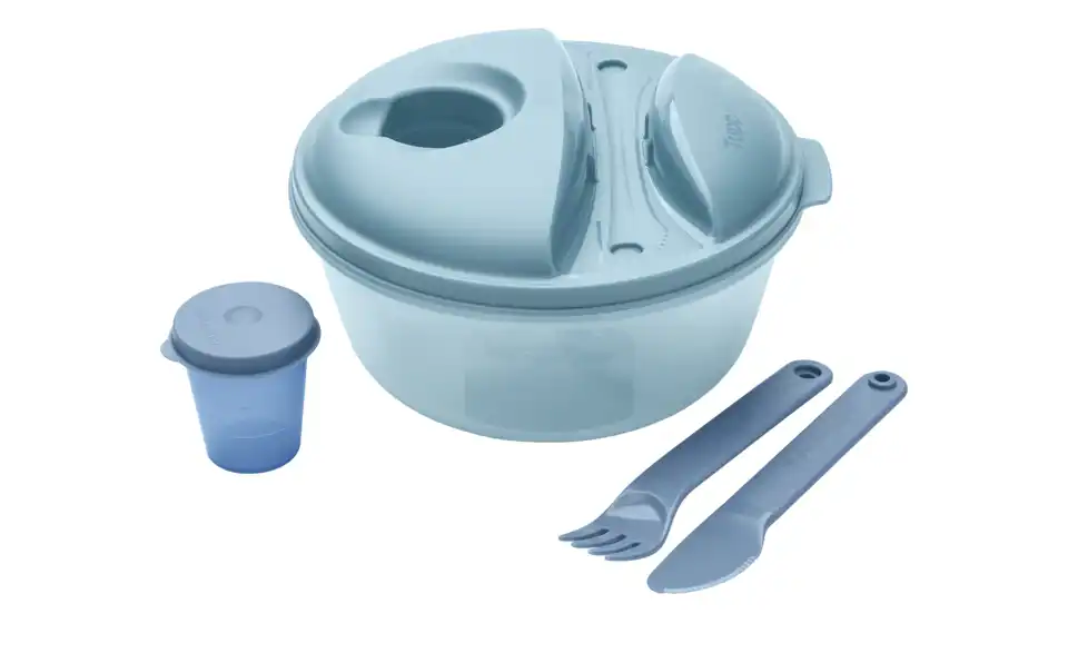 Tupperware Salatbowl, Funktionsansicht