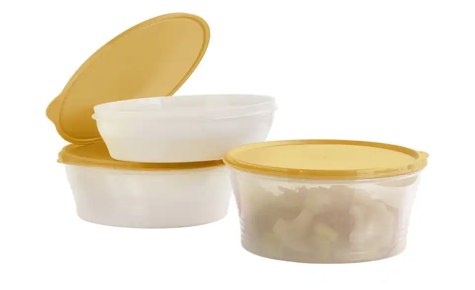Tupperware 3er-Classic-Set Frischhaltedosen, Funktionsansicht